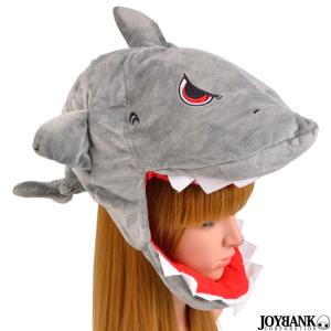 サメ 帽子 被り物 おもしろハット食べられ シャーク 鮫 コスプレ 仮装 パーティ 宴会 イベント 余興 かぶりもの