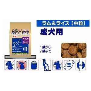 ホリスティックレセピー 小粒 成犬用 ラム&ライス 400g × 15 ホリスティックレセピー（Holistic RECIPE） ラム＆ライス 小粒18.1kg