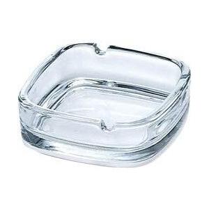 ガラス製 スクエア灰皿 P-05536 東洋佐々木ガラス 灰皿