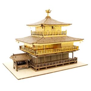 Wooden Art ki-gu-mi 金閣寺 カラーVER.