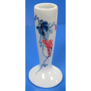 筆立 青花陶器 小