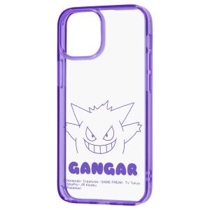 レイ アウト iPhone 13 mini  ポケットモンスター /ハイブリッドケース Charaful ゲンガー RT-PP30UC/GGM
