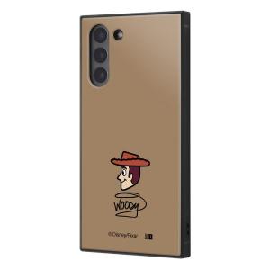 イングレム Galaxy S21 5G用  耐衝撃ハイブリッドケース KAKU IQ-DGS21K3TB/ TY8