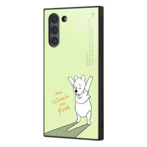 イングレム Galaxy S21 5G用  耐衝撃ハイブリッドケース KAKU IQ-DGS21K3TB/ PO23