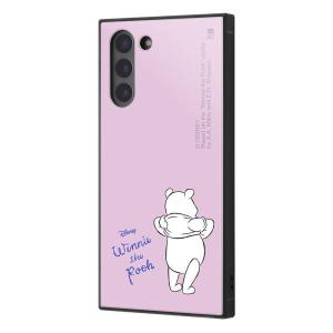 イングレム Galaxy S21 5G用  耐衝撃ハイブリッドケース KAKU IQ-DGS21K3TB/ PO21