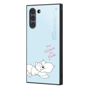 イングレム Galaxy S21 5G用  耐衝撃ハイブリッドケース KAKU IQ-DGS21K3TB/ PO22