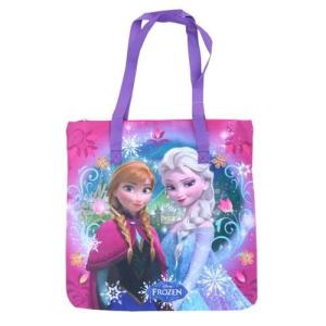 アナと雪の女王 スクエアトート 4059 10148【FROZEN トートバッグ 手提げ レッスンバッグ グッズ 輸入 インポート】  [宅配便配送のみ]｜pretzel