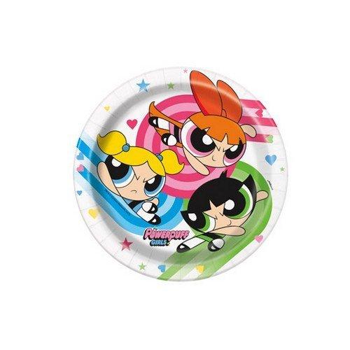 パワーパフガールズ 紙皿 ペーパープレート 8枚入り パワパフ パーティー お皿 パーティー グッズ...