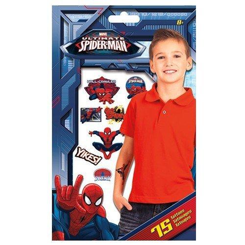 スパイダーマン SPIDER-MAN 75 タトゥーシール  アメコミ マーベル タトゥーステッカー...