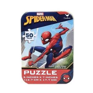 スパイダーマン ミニティンパズル 50ピース  SPIDER-MAN MARVEL パズル PUZZLE ジグソーパズル 子供会 景品 12994 [宅配便配送のみ]｜pretzel