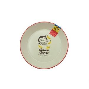 おさるのジョージ(キュリアスジョージ) Curious George  塗プレート バナナ お皿 取り分け おやつ お菓子 キャラクター雑貨 13602