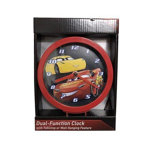 カーズ マックィーン ミニ掛け時計 13796 時計 ディズニー 置き時計 男の子 キャラクター 雑...