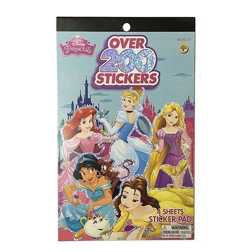 ディズニープリンセス ステッカー ブックランド 200pc 14256 シール 女の子 ステーショナ...