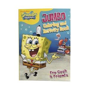 スポンジボブ ぬりえ カラーリングブック a 輸入品 インポート スポンジ ボブ ぬり絵 英語 知育玩具 男の子 おもちゃ キャラクター ウィルマート