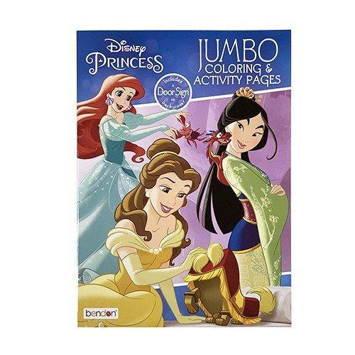 ディズニープリンセス (A) 80pg ぬりえ 14607a Disney ディズニー ぬり絵 英語...