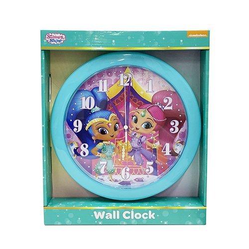 シマーとシャイン ウォールクロック 14705 掛け時計 時計 アナログ 直径約25cm 女の子 キ...