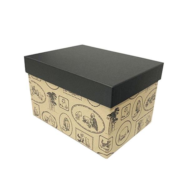 くまのプーさん ギフトボックス フレーム (深型) 14862 ディズニー プーさん 箱 赤 総柄 ...