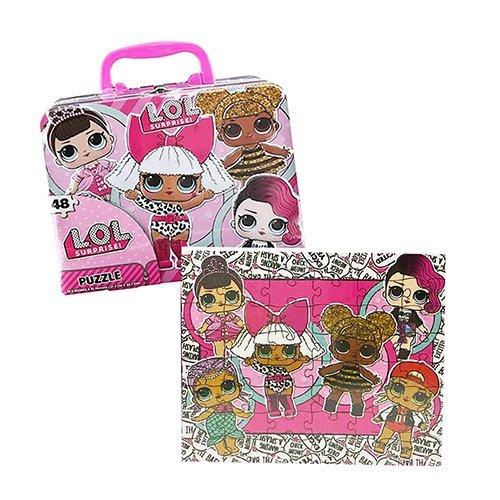 LOLサプライズ ティン缶 48ピース パズル 15189 puzzle プレゼント LOL キャラ...