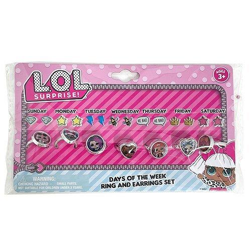 LOL アクセサリー ピアスシール＆リング セット 15413 エルオーエル キッズアクセサリー キ...