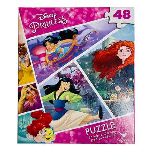 ディズニープリンセス 缶ボックス入り 48ピース パズル 18230 おもちゃ