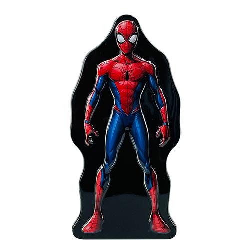 スパイダーマン 貯金箱 ダイカット 15968 ちょきんばこ バンク 缶 SPIDER-MAN sa...