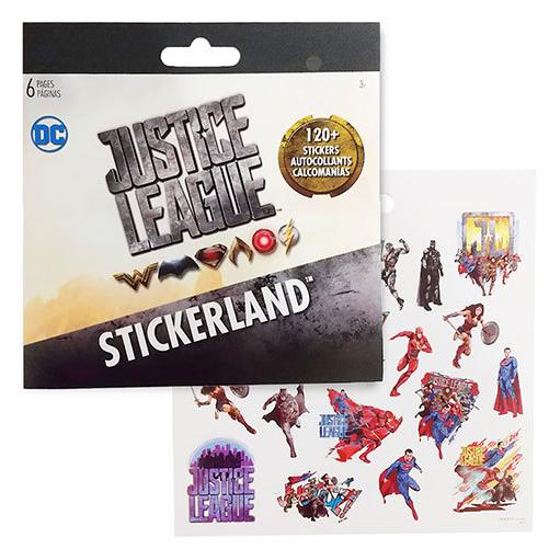 ジャスティスリーグ ステッカーランド 15970 シール  JUSTICE LEAGUE DC Co...