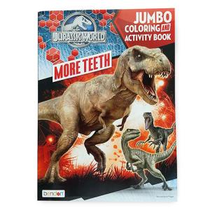 ジュラシックワールド ぬりえ 15992 Jurassic World Coloring Book 恐竜 きょうりゅう かっこいい 塗り絵 英語 輸入品