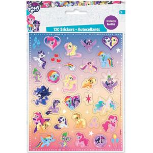 マイリトルポニー 4シート ステッカー 120個入り 16266 シール キャラクターシール キャラクター グッズ