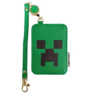 マインクラフト パスケース リール付き 長方形 (