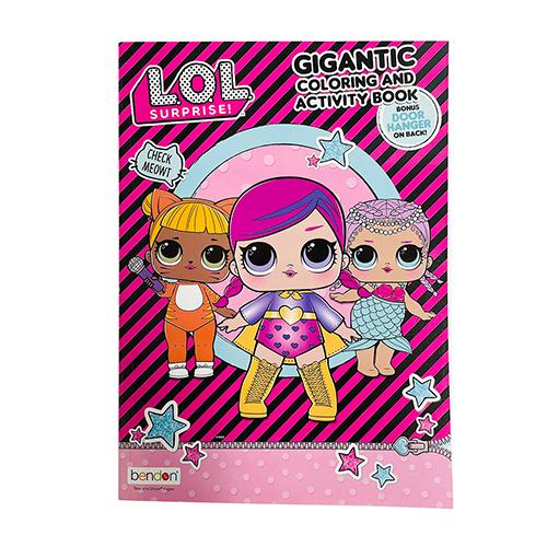 LOL GIGANTIC ぬりえ （ 3キャラ ）16412a エルオーエル ぬり絵 塗り絵 英語 ...