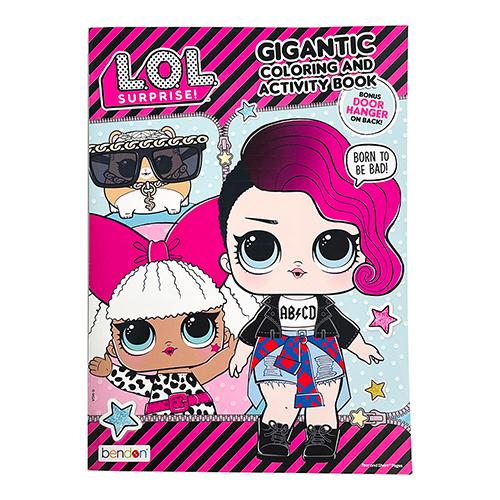 LOL GIGANTIC ぬりえ （ ハムスター ）16412b エルオーエル ぬり絵 塗り絵 英語...