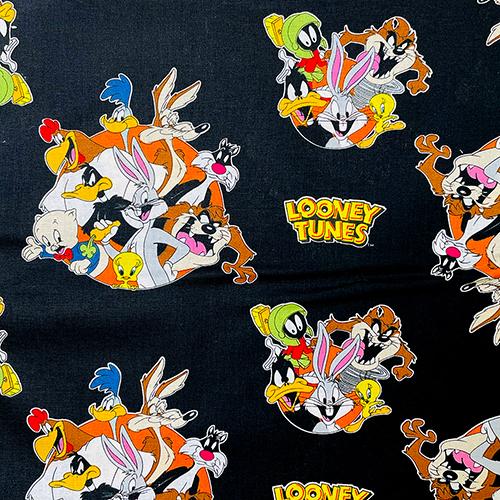 生地 綿100％ ルーニー・テューンズ 【50cm以上10cm単位】 16473 布 トゥィーティー...