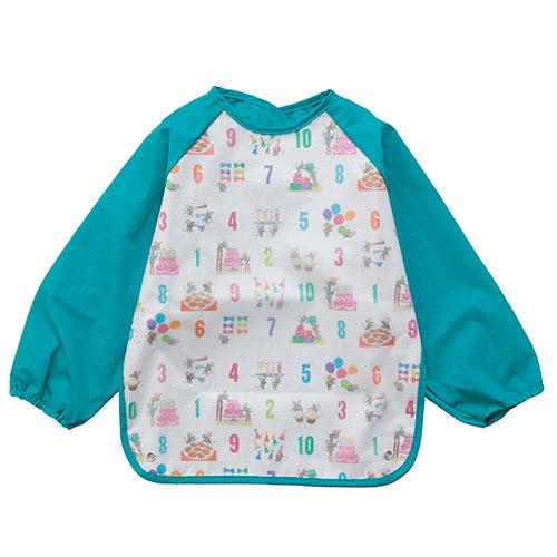 レオレオニ お食事スモック ( ナンバー ) 16517 スモック スタイ エプロン えほん ベビー...