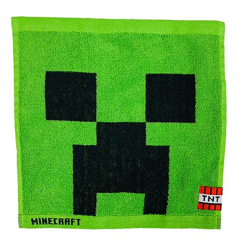 マインクラフト ミニタオル ( クリーパー ) 16824 マイクラ ハンドタオル 手拭き Mine...