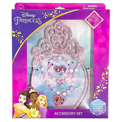 【訳あり】 ディズニープリンセス アクセサリー 4点 セット 17122bc ティアラ カチューシャ...