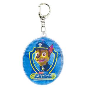 パウパトロール キラキラ アクリル キーホルダー ( チェイス ) 17299 パウパト グッズ キーチャーム キーチェーン かわいい Paw Patrol Chase PAW-KAK-CH｜pretzel