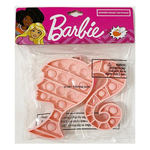 バービー プッシュ ポップ キーチェーン ( 薄ピンク ) 17352b Barbie おもちゃ プ...