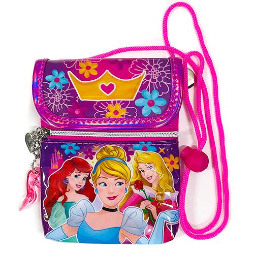 ディズニープリンセス ショルダー ミニ ポーチ ( 王冠 3プリ ) 17474 バッグ ポシェット...