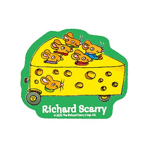 リチャード・スキャリー ステッカー ( チーズカー ) 17548 Richard Scarry キ...