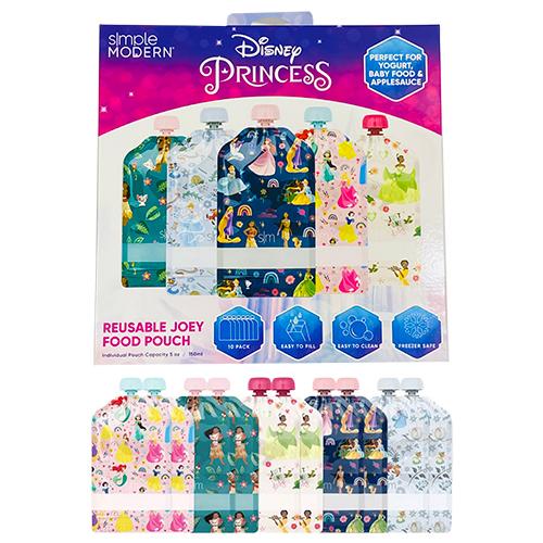 リユーザブル パウチ 10個入 ( ディズニープリンセス ) 17782 リサイクル フードパウチ ...