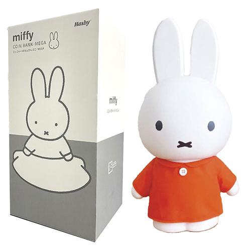 ミッフィーのちょきんばこ MEGA ( レッド / 花柄 ) 17937 miffy グッズ 貯金箱...