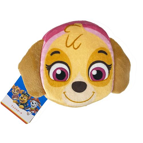 パウパトロール フェイスポーチ ( スカイ ) 18097 パウパト グッズ 小物入れ かばん ポシ...