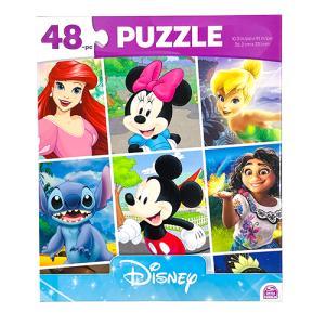 ディズニープリンセス 缶ボックス入り 48ピース パズル 18230 おもちゃ