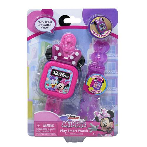 ミニー おもちゃ プレイ スマート ウォッチ 18419 ディズニー ミニーマウス 音が鳴る 光る ...