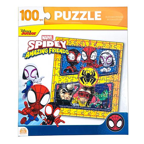 スパイディとすごい仲間たち パズル ( 100 ピース ) 18439a ジグソーパズル MARVE...