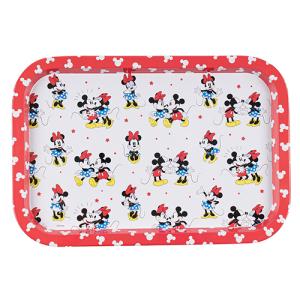 ミニー スクエア トレイ ( ホワイト ) 18721 四角 インテリア おぼん Disney Minnie mouse キッチン グッズ お盆 トレー 輸入品 the tin box company