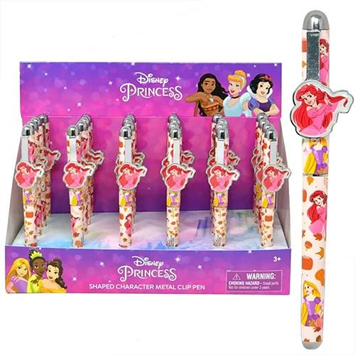 ディズニープリンセス メタルクリップペン ボールペン 18753 アリエル 文房具 ステーショナリー...