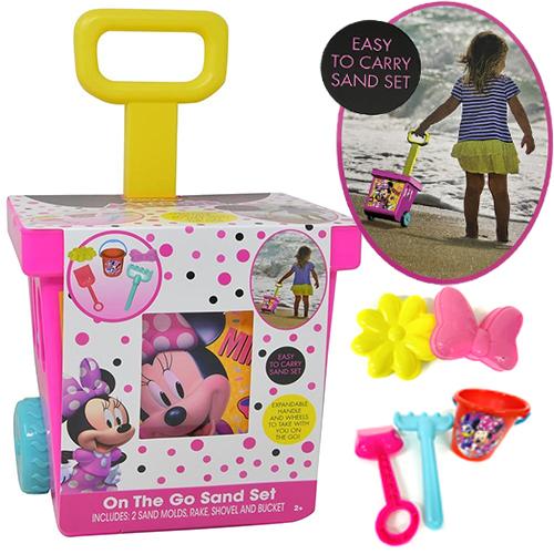 ミニー 砂場遊び カート 18873 お砂場セット バケツ シャベル スコップ 型抜き 輸入品 イン...