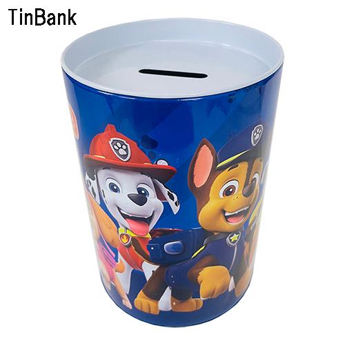 パウパトロール 缶 貯金箱 （ PP TEAM PAW ）19075c PAW PATROL ちょき...