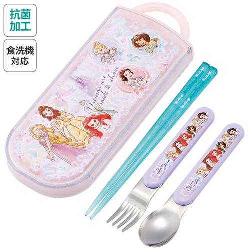 ディズニープリンセス カトラリー トリオセット ( 25 ) 19171 箸 スプーン フォーク カ...